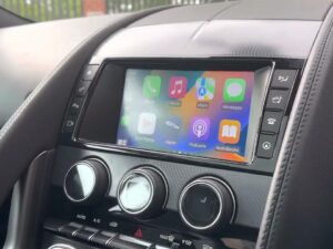 Jaguar F-Type Apple CarPlay and Android Auto